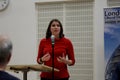 Jo Swinson, Liberal Democrat MP for East Dunbartonshire, speaking at the partyÃ¢â¬â¢s leadership